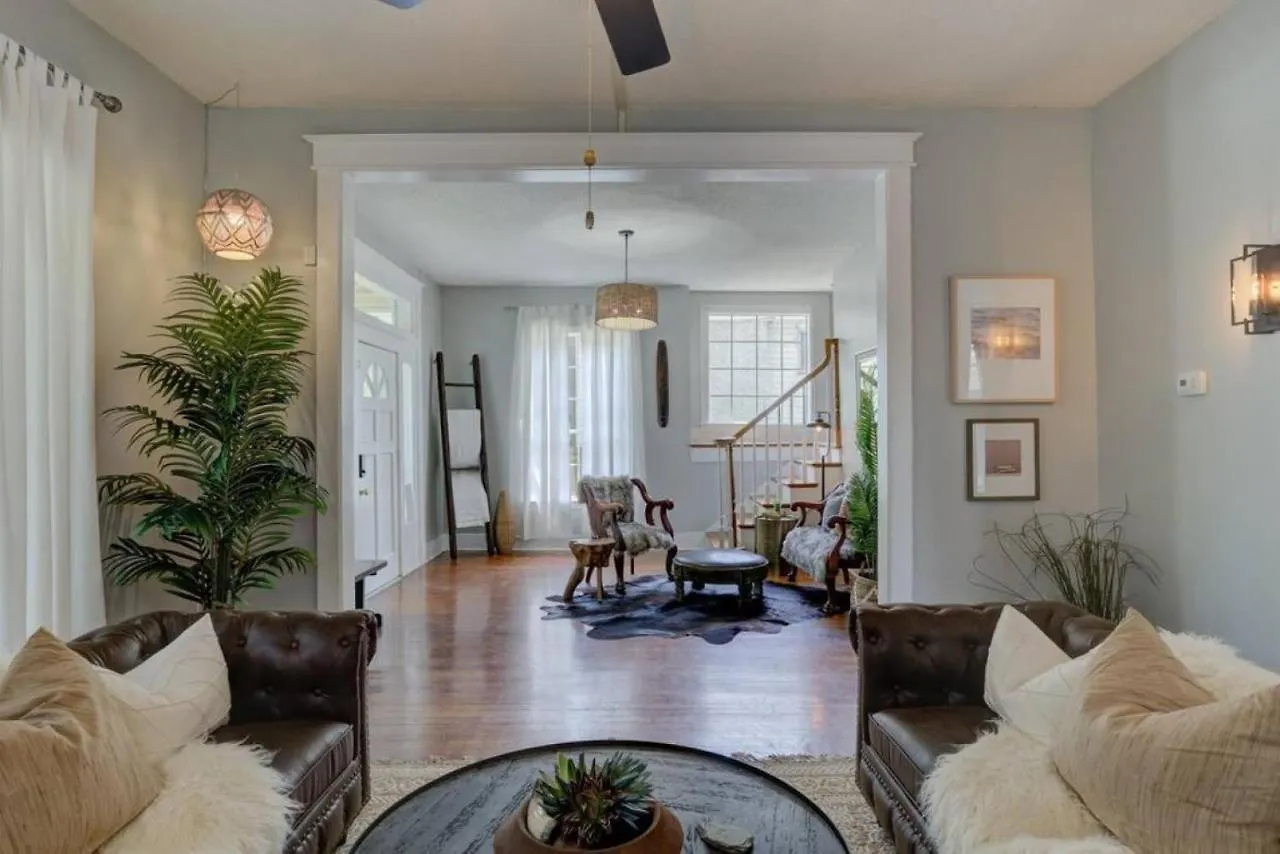 Ferienhaus Best Historic Retreat Home In Midtown Memphis USA